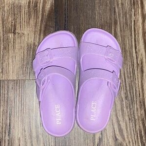 Place Girls Purple Slippers Size 9